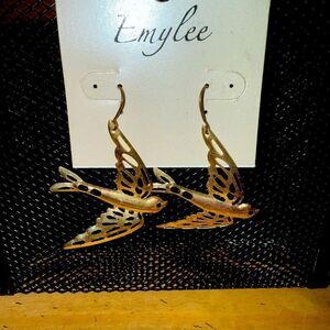EMLEE BRAND WOMENS BIRD EARRINGS